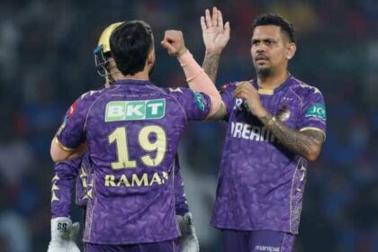 IPL 2025: Sunil Narine Stars As KKR Keep Playoff Hopes Alive With 14-Run Win Over Delhi Capitals