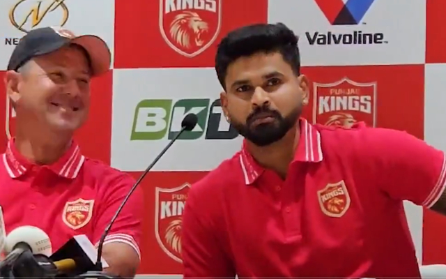 Shreyas Iyer and Ricky Ponting