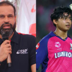 Yusuf Pathan and Vaibhav Suryavanshi