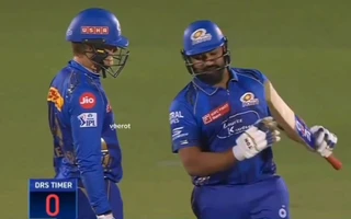 1746110797243_ryan-rickelton-and-rohit-sharma-1 WATCH - Did Rohit Sharma take DRS after the timer ran out in RR vs MI IPL 2025 match?